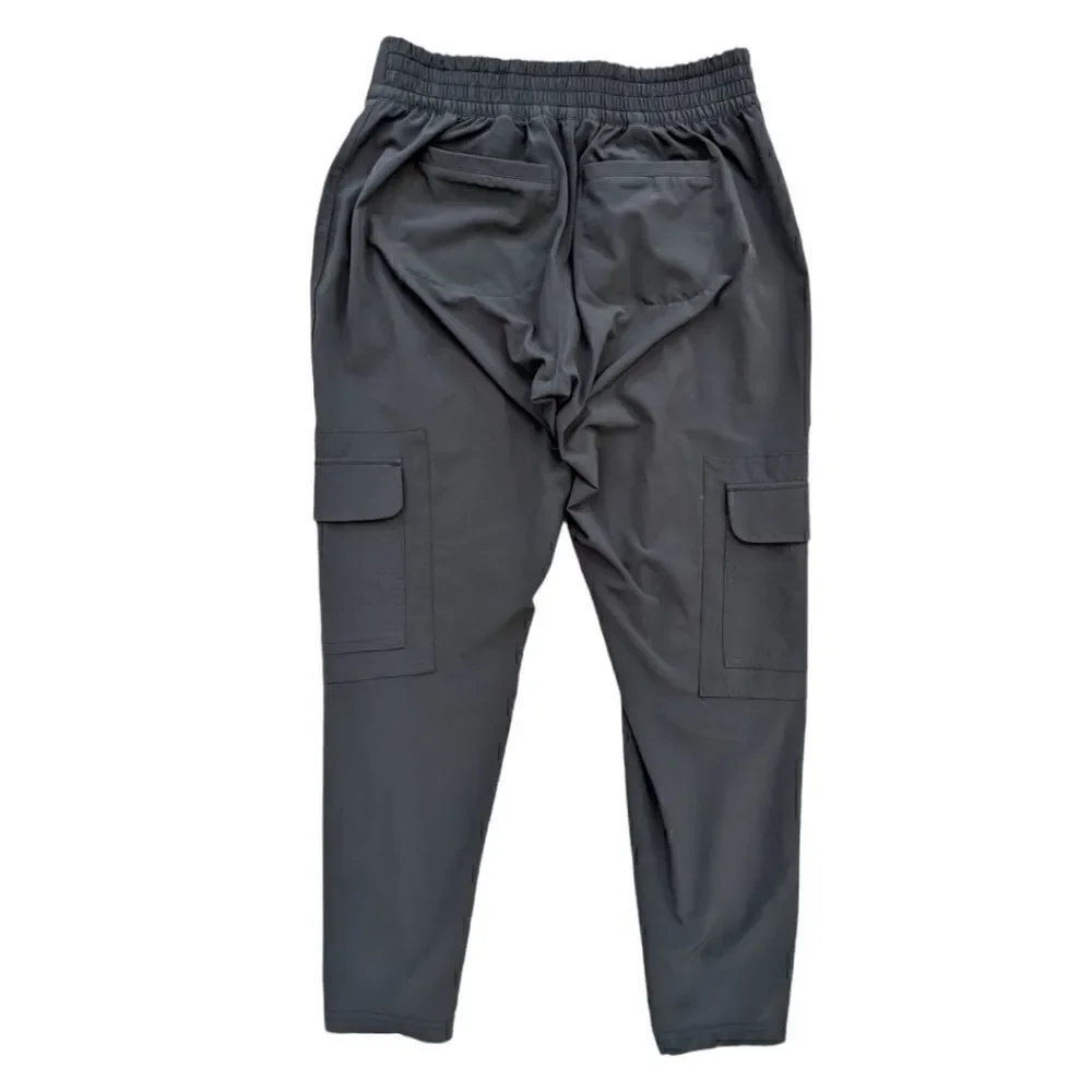 Athleta Women's Grey Cargo Joggers Size 2P - Picture 2 of 4